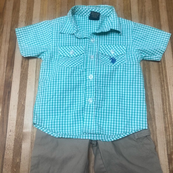 Boys button down with pants - Picture 2 of 5